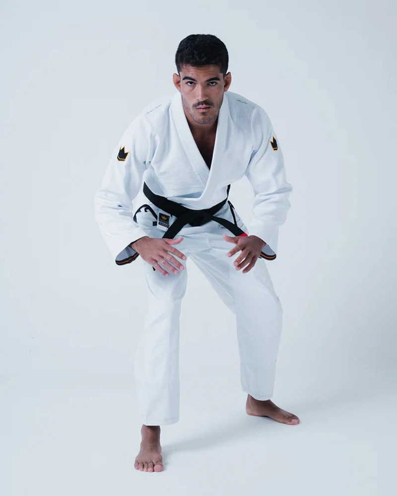 Kingz Leandro Lo Legends Never Die Respect BJJ Gi - white